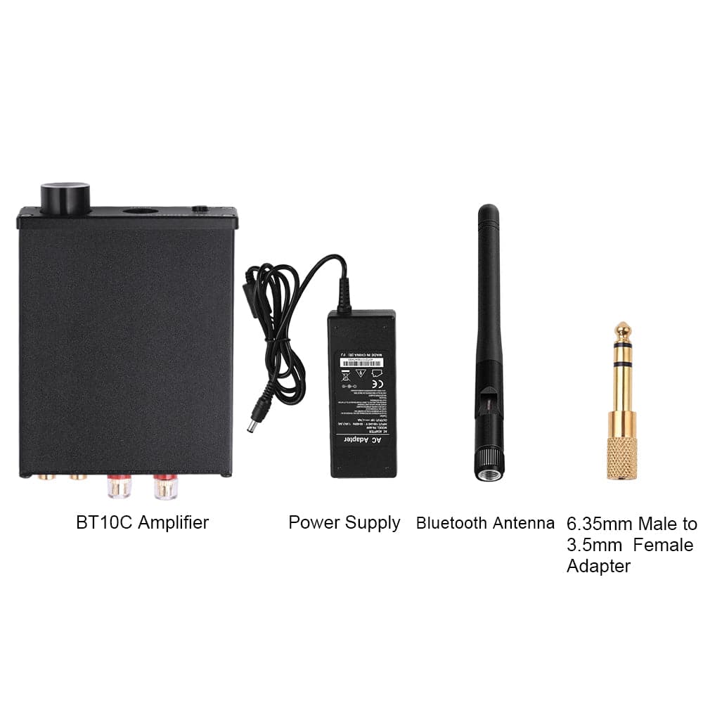 Fosi Audio BT10C 2 Channel TPA3116 Stereo Mini Bluetooth Amplifier for Home Speakers 50W x 2 Audio Small Headphone Amplifier