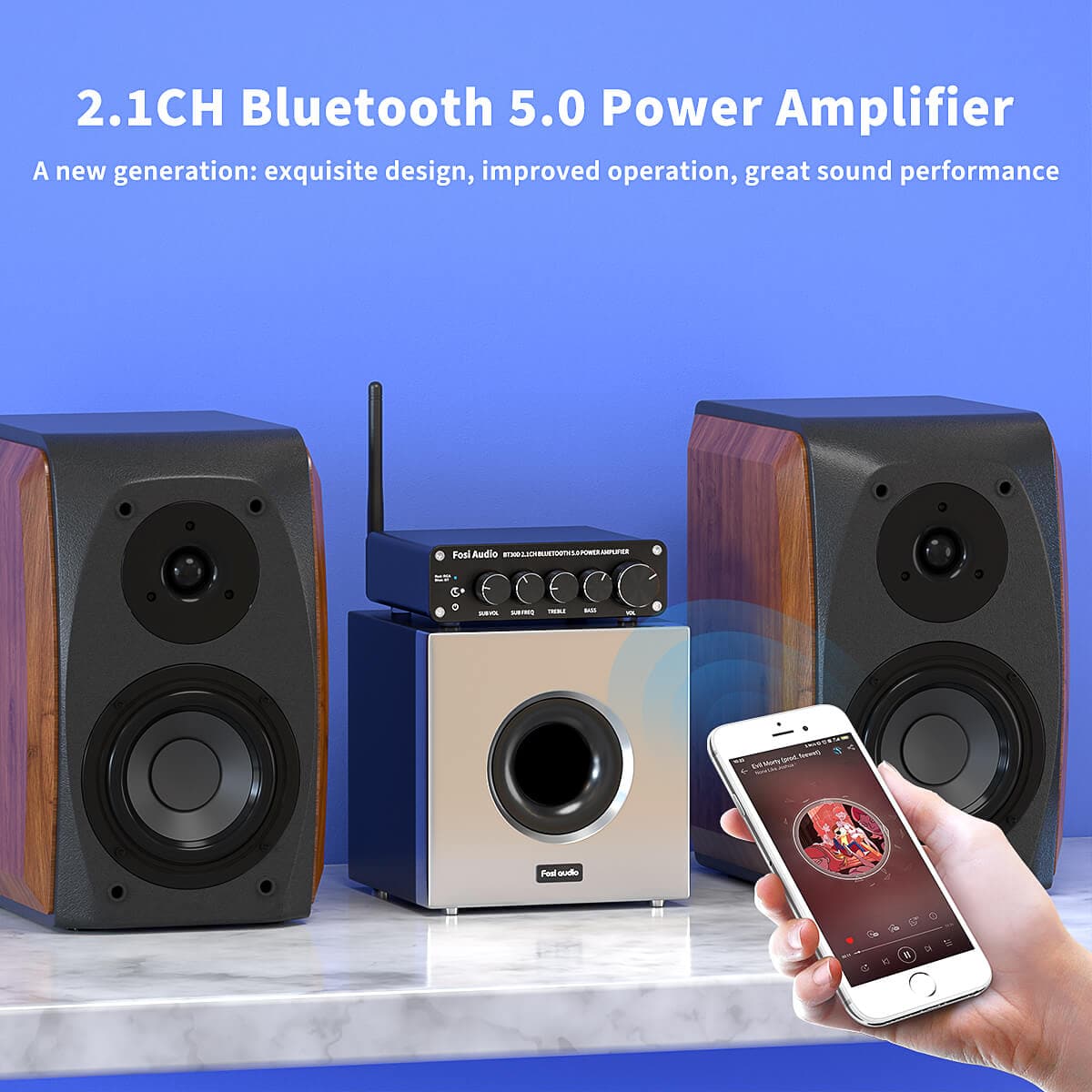 BT30D 2.1 Channel Power Amplifier