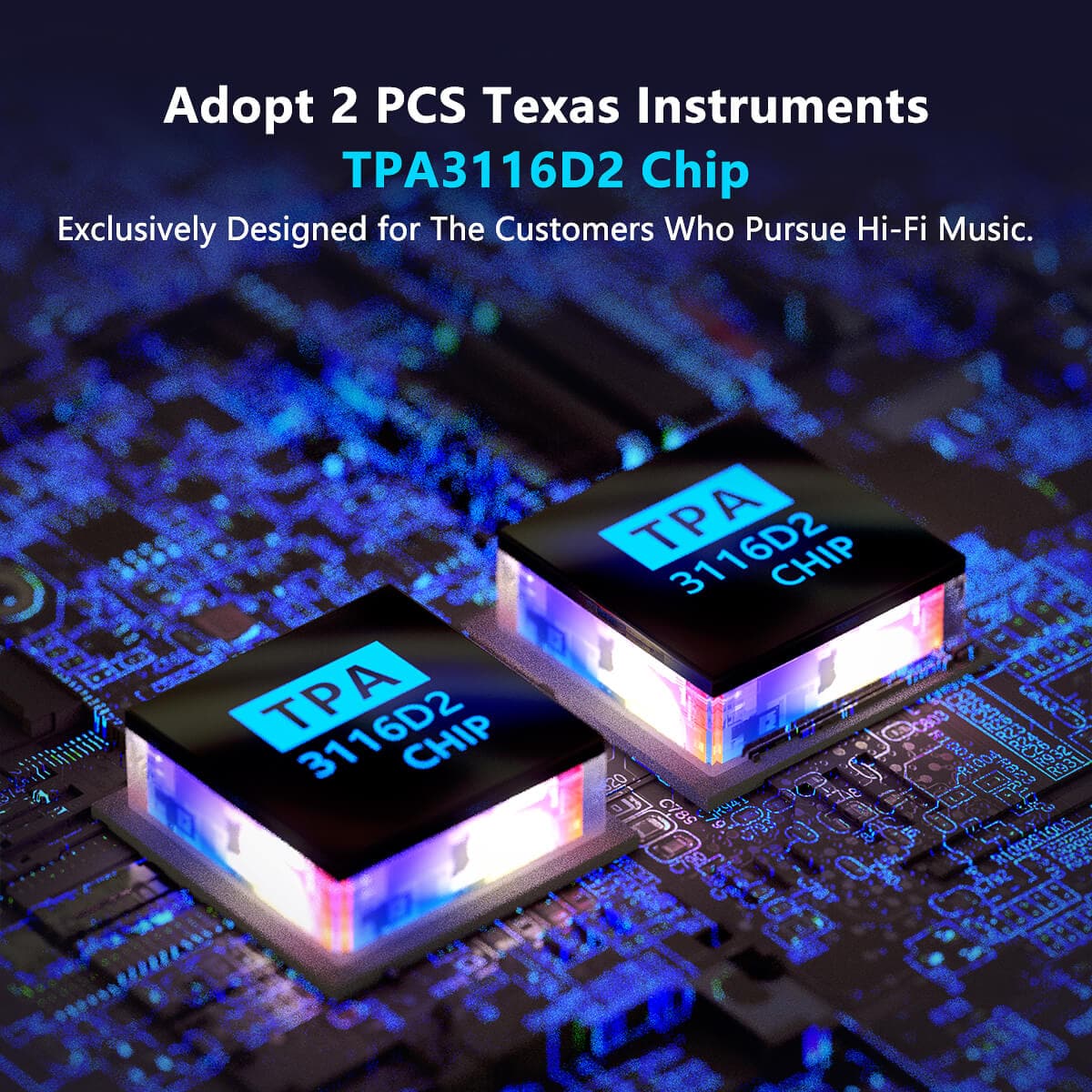 adopt TI TPA3116D2 chip