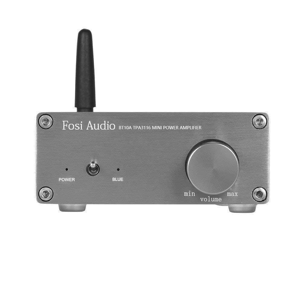 [OLD VERSION] BT10A Bluetooth 4.0 Stereo Audio Amplifier Receiver 2 Channel Class D Mini Hi-Fi Integrated Amp for Home Speakers 50W x 2 - TPA3116